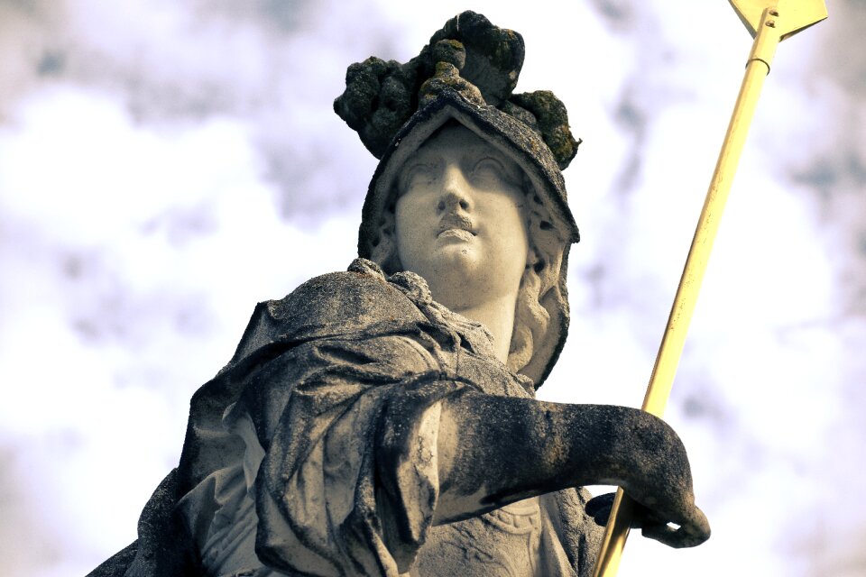 Statue greek ancient god