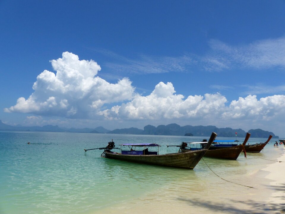 Krabi thailand long boat trail