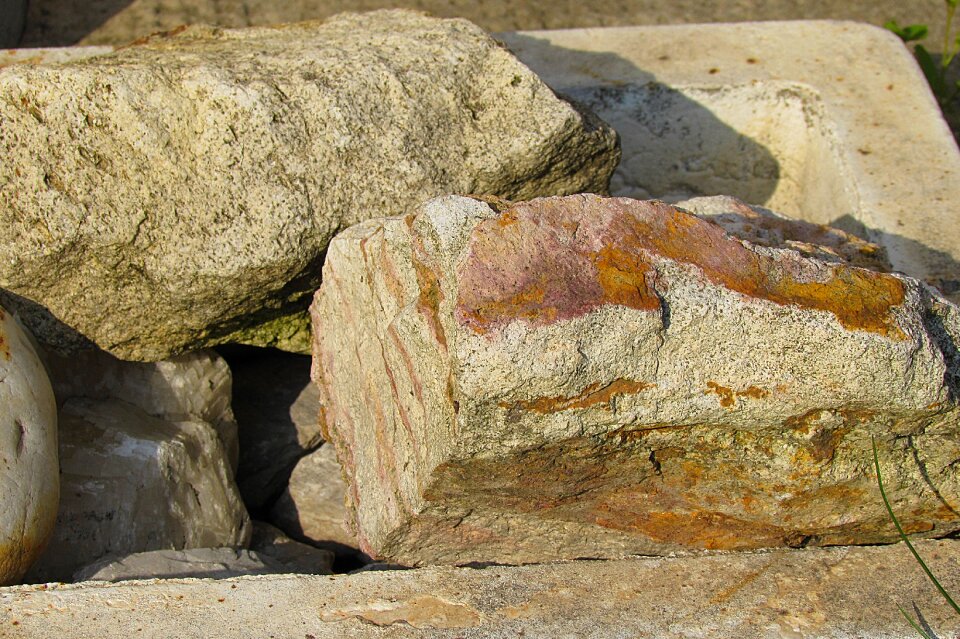 Stones structure rock