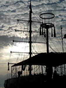 Sailing vessel masts outlook