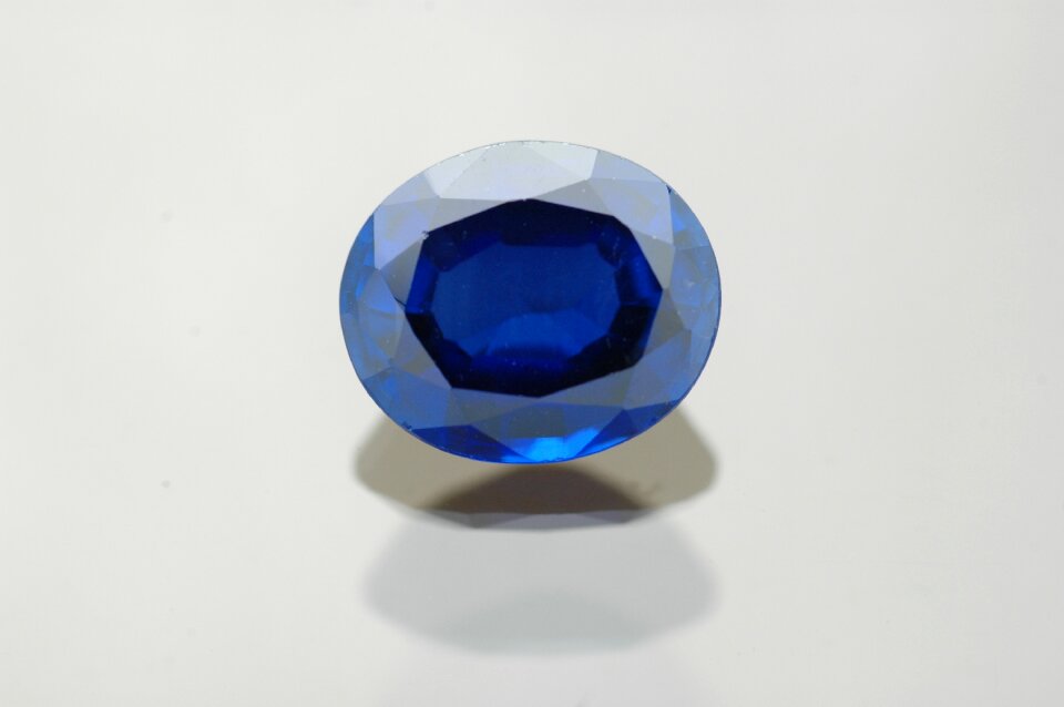 Jewel blue gemstone