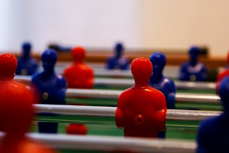 Teamwork enjoyable red