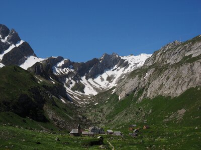 Alpine village appenzell innerrhoden