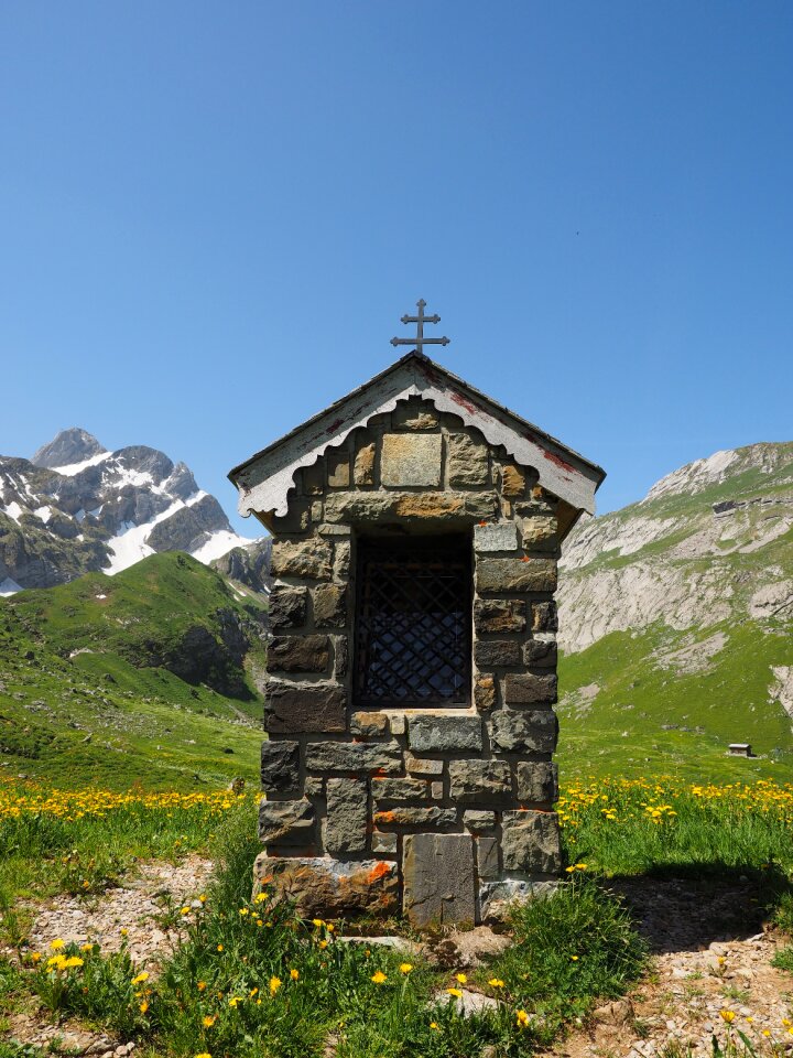 Meglisalp alpine village appenzell