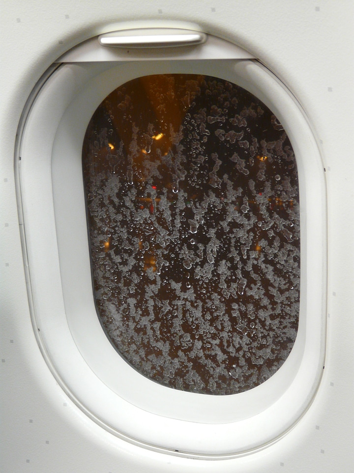 Iced travel airline travel