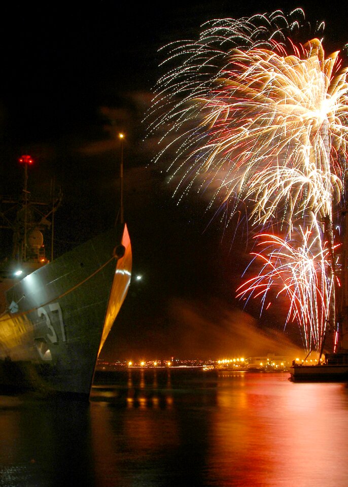Fireworks celebration festive