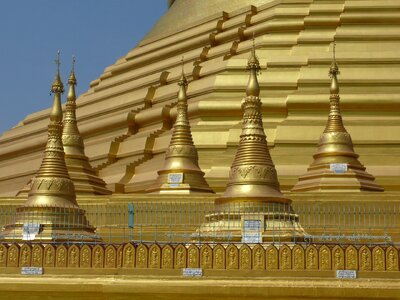 Gold buddhism temple
