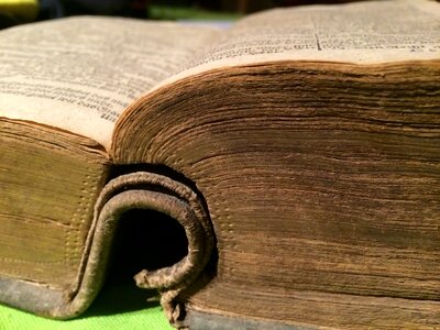 Bible old pages