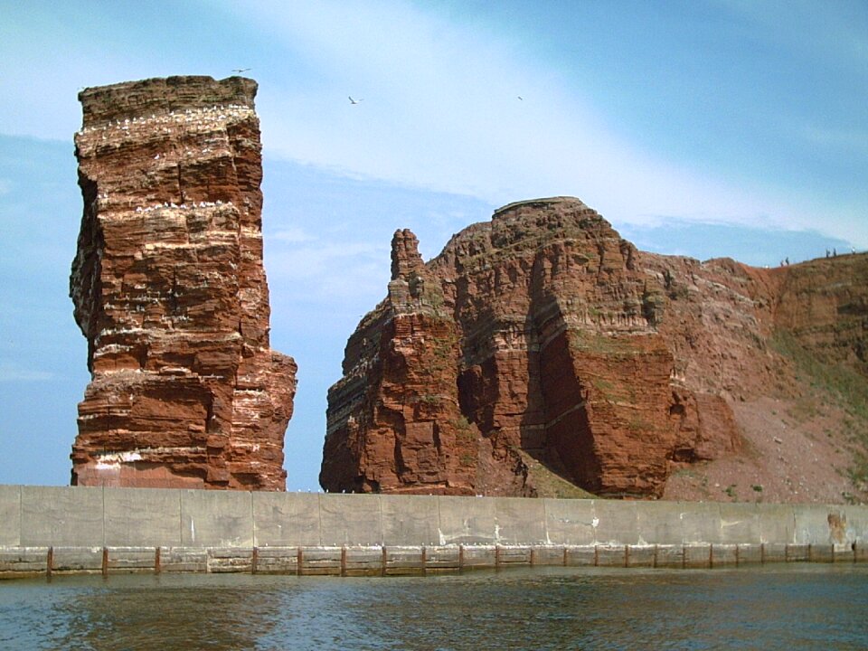 Lange anna helgoland sea island