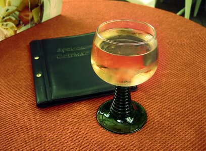 Wine white liquid hard