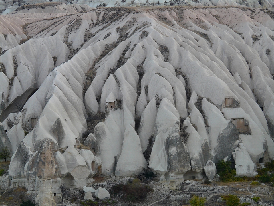 Washed out nature landscape