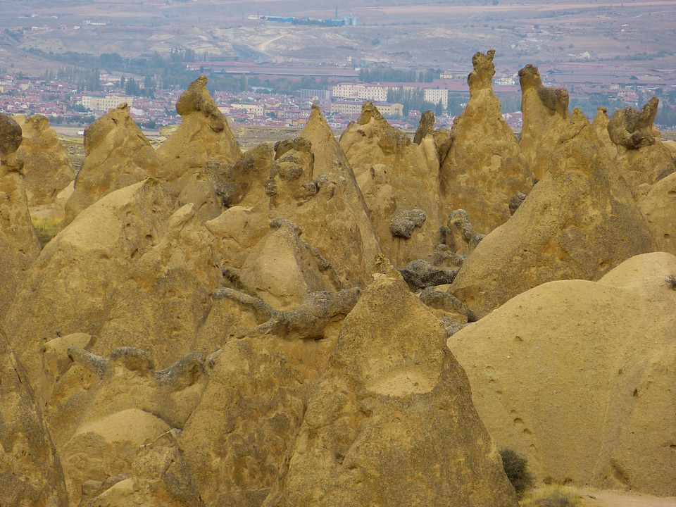 Turkey landscape rock