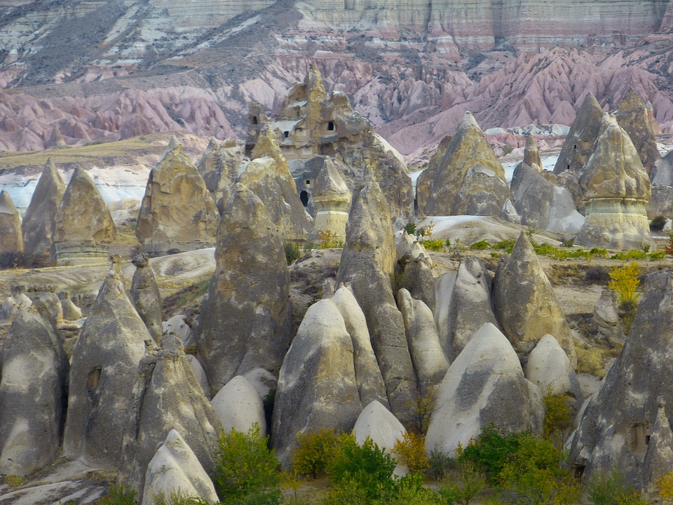 Rock formations landscape apartments