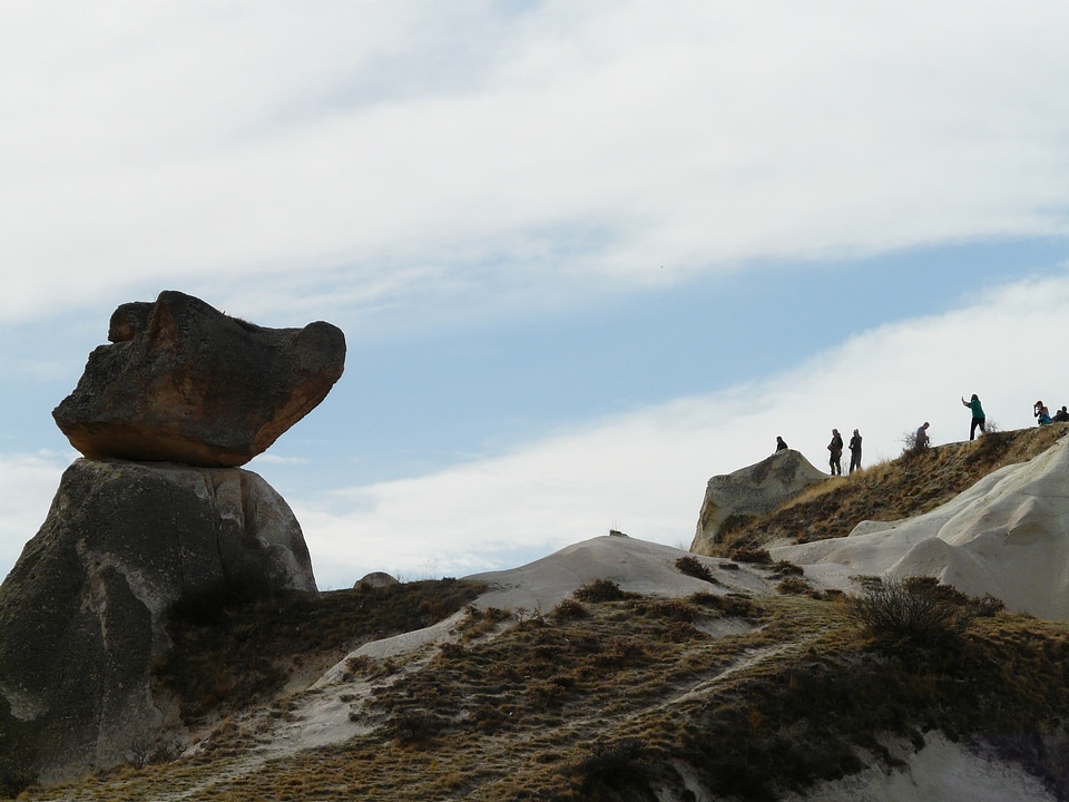 Fairy chimneys mushroom shape tufa