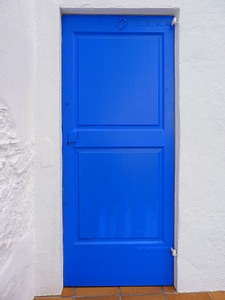 Blue wood open