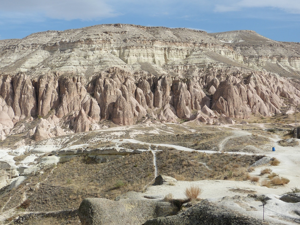 Turkey landscape rock