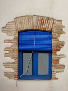 Blue facade building photo
