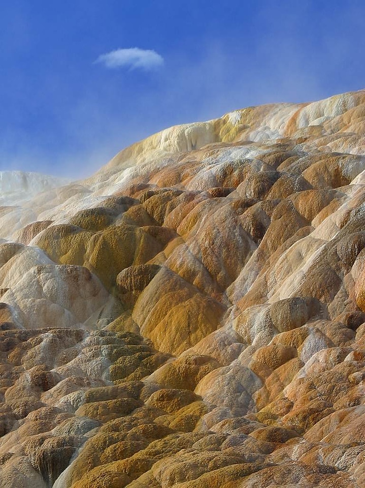 Minerals color yellow
