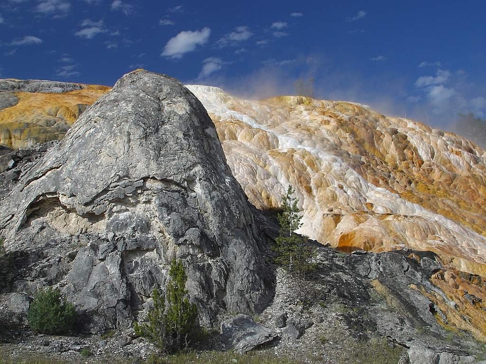 Minerals color yellow