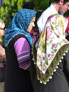 Colorful muslima religion