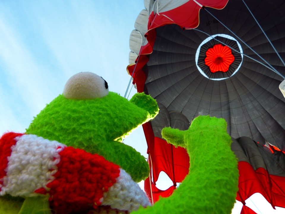 Frog marvel kermit green doll