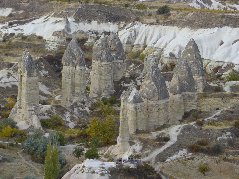 Cappadocia rock formations outlook