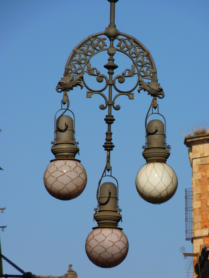 Old wrought iron road photo