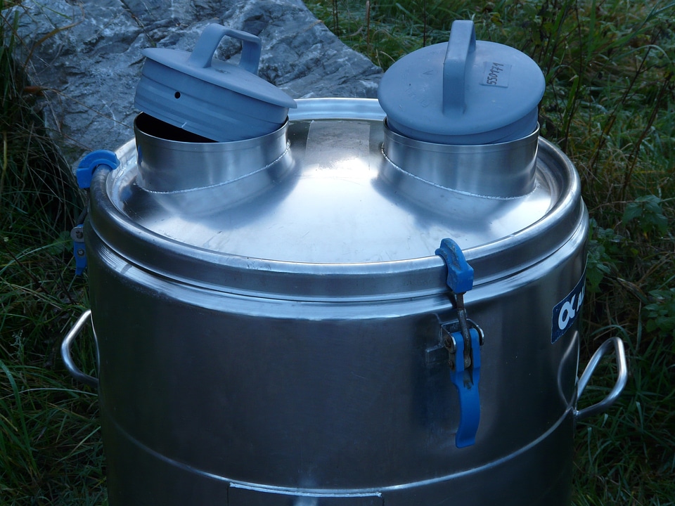 Milk barrel stainless steel milk tank milk