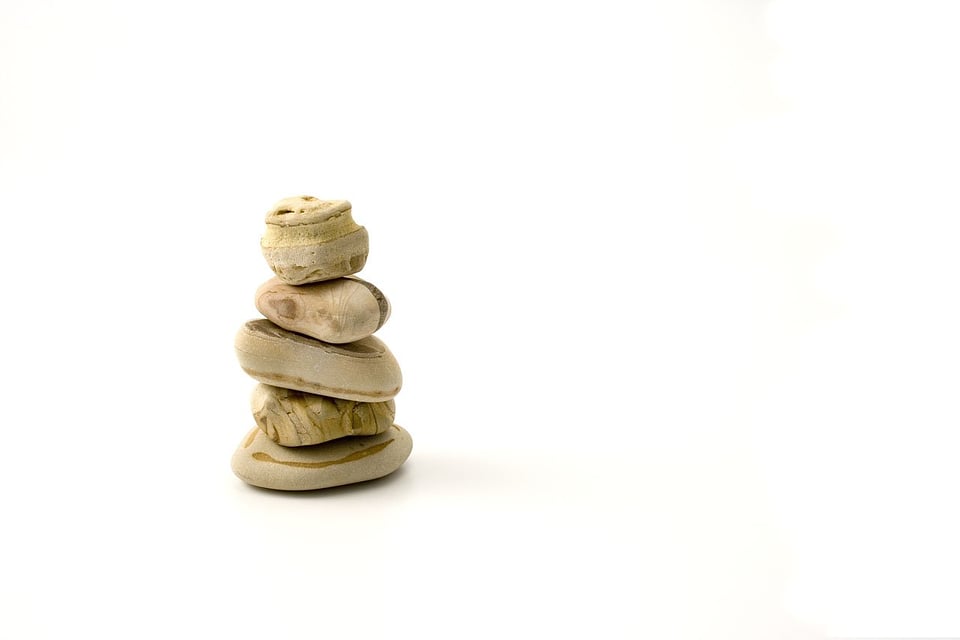 Art background balance