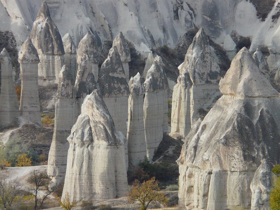 Göreme rock formations tufa formations