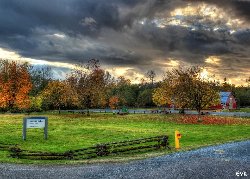 Langley sky clouds
