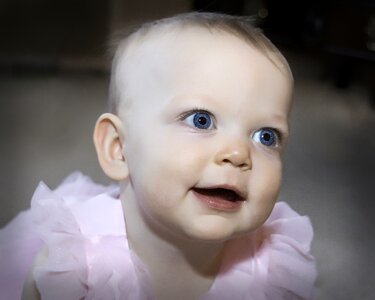 Child cute girl