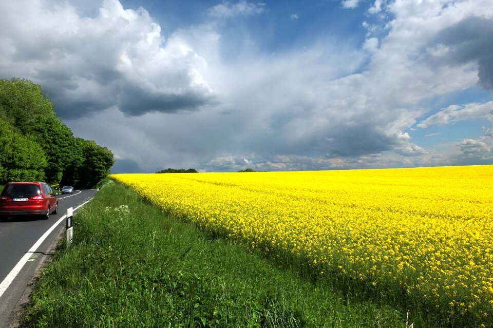 Sky country road road