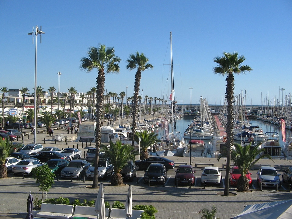 Marina spain boats