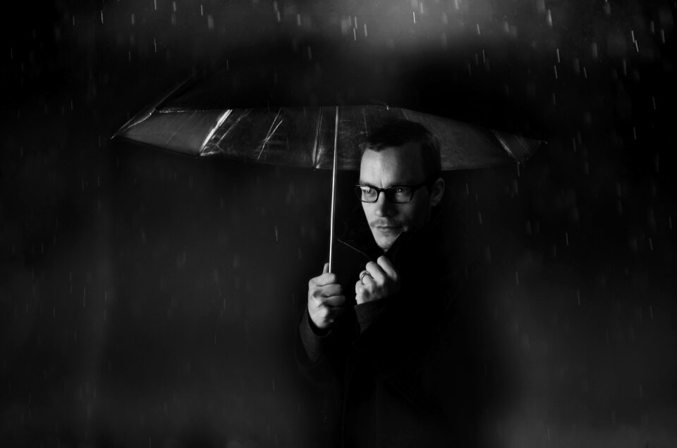 Rain weather night