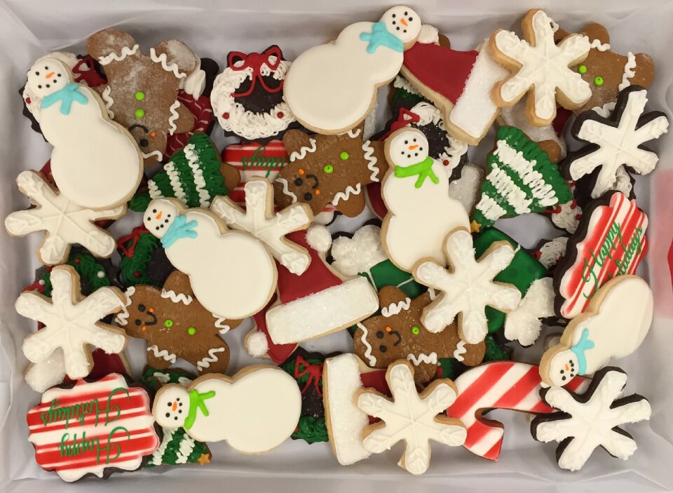 Snowmen sugar frosted