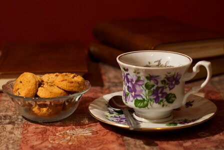 Cup teapot relaxation photo