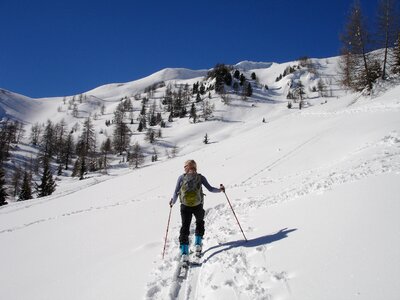 Skitouren goers val d'ultimo south tyrol