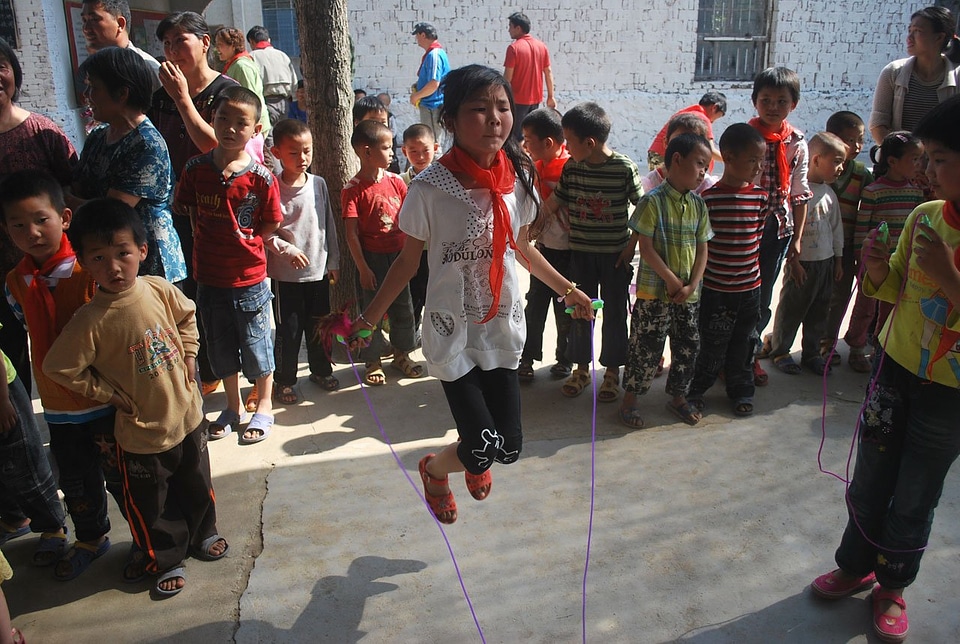 Play exercise girl