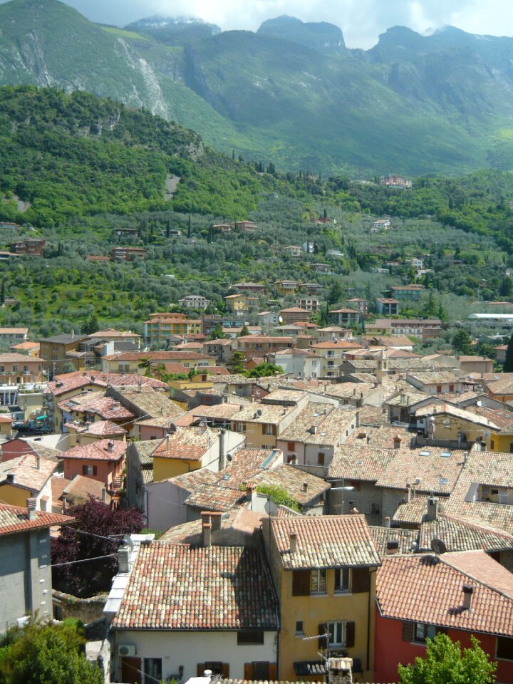 Landscape italy houses
