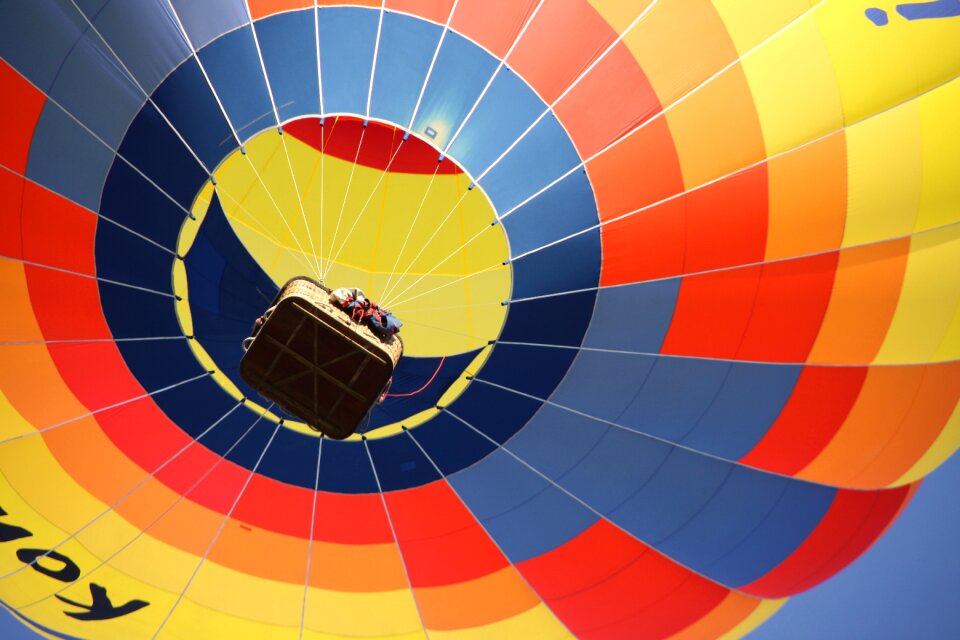 Hot air balloon hot air balloon ride captive balloon