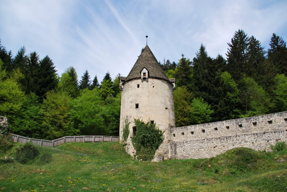 Fence old castle