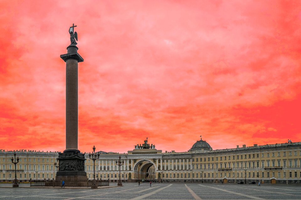 St petersburg russia sky