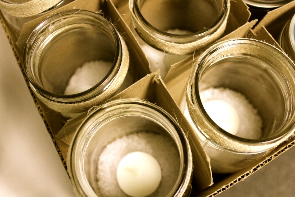 Craft rustic glass