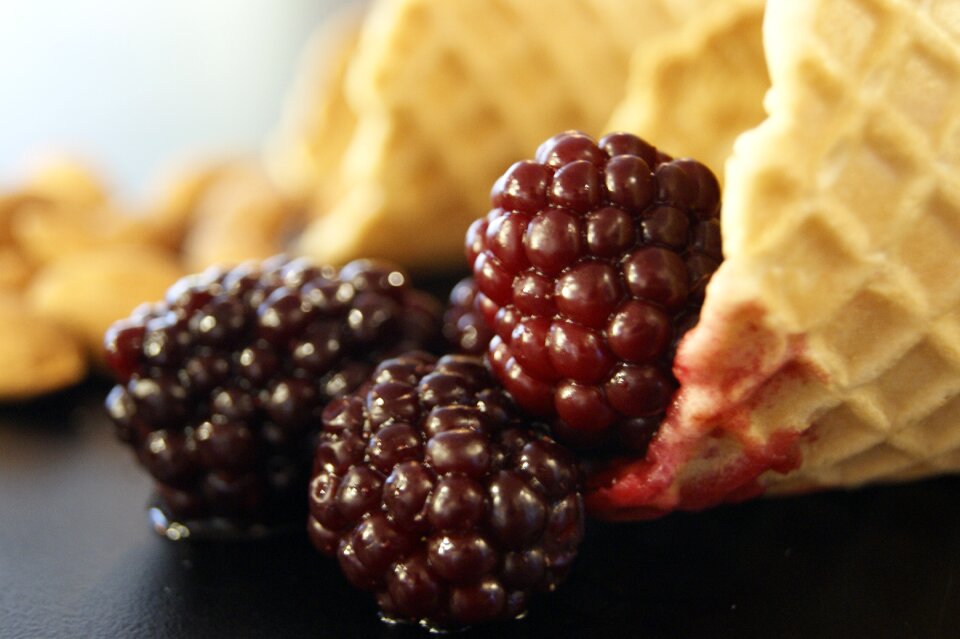 Cream raspberry delicious