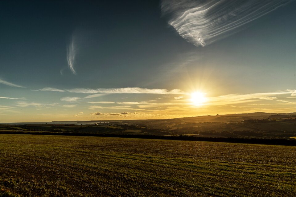 Valleys sky clouds