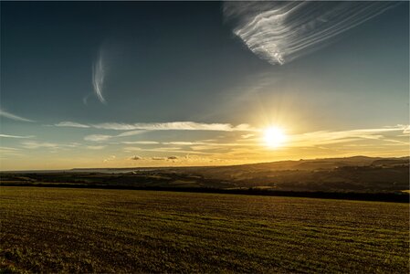 Valleys sky clouds