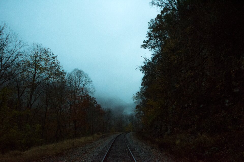 Transportation railway railroad tracks
