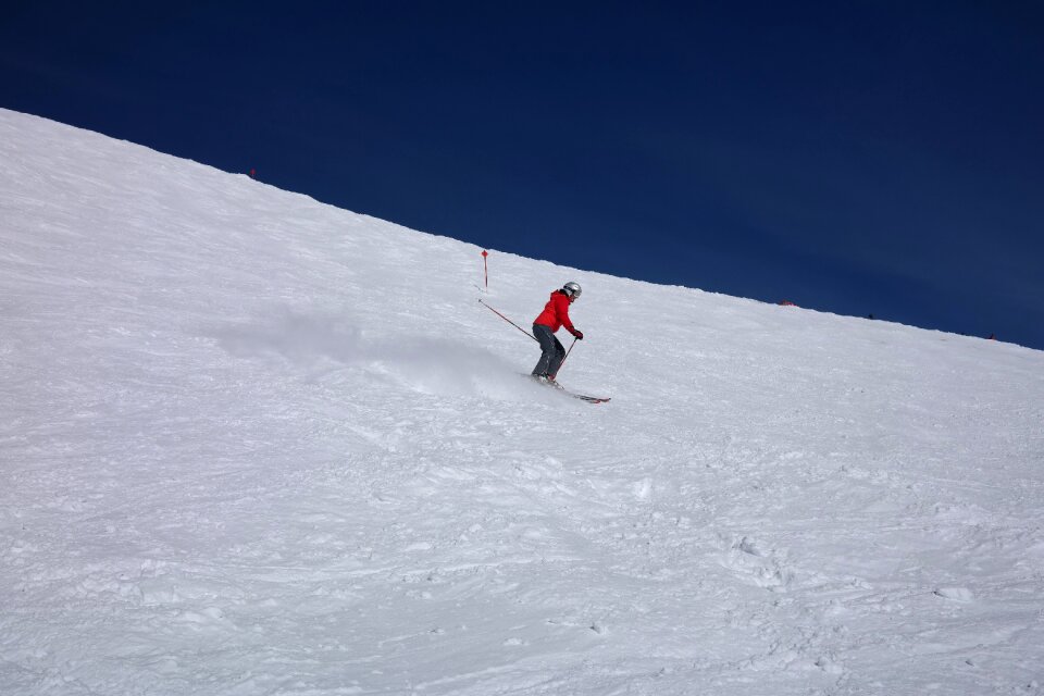 Arlberg winter mountains