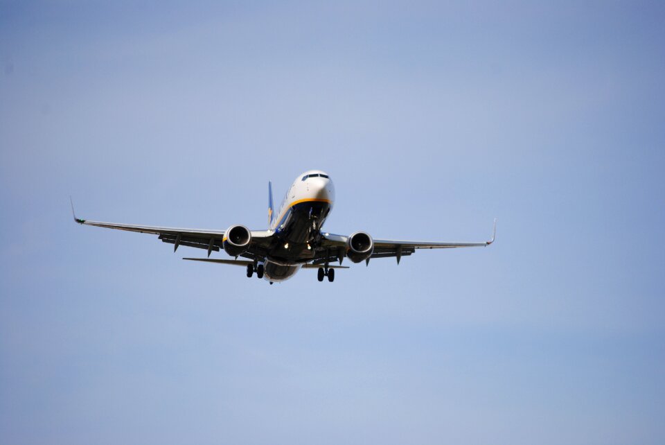 Landing chassis take off photo